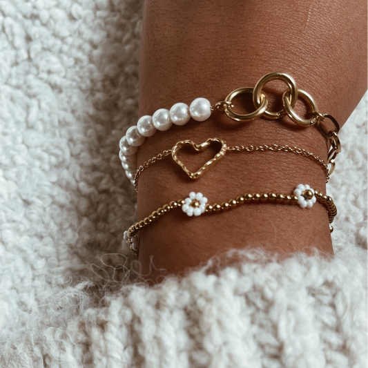 Daisy - Bracelet - Acier inoxydable