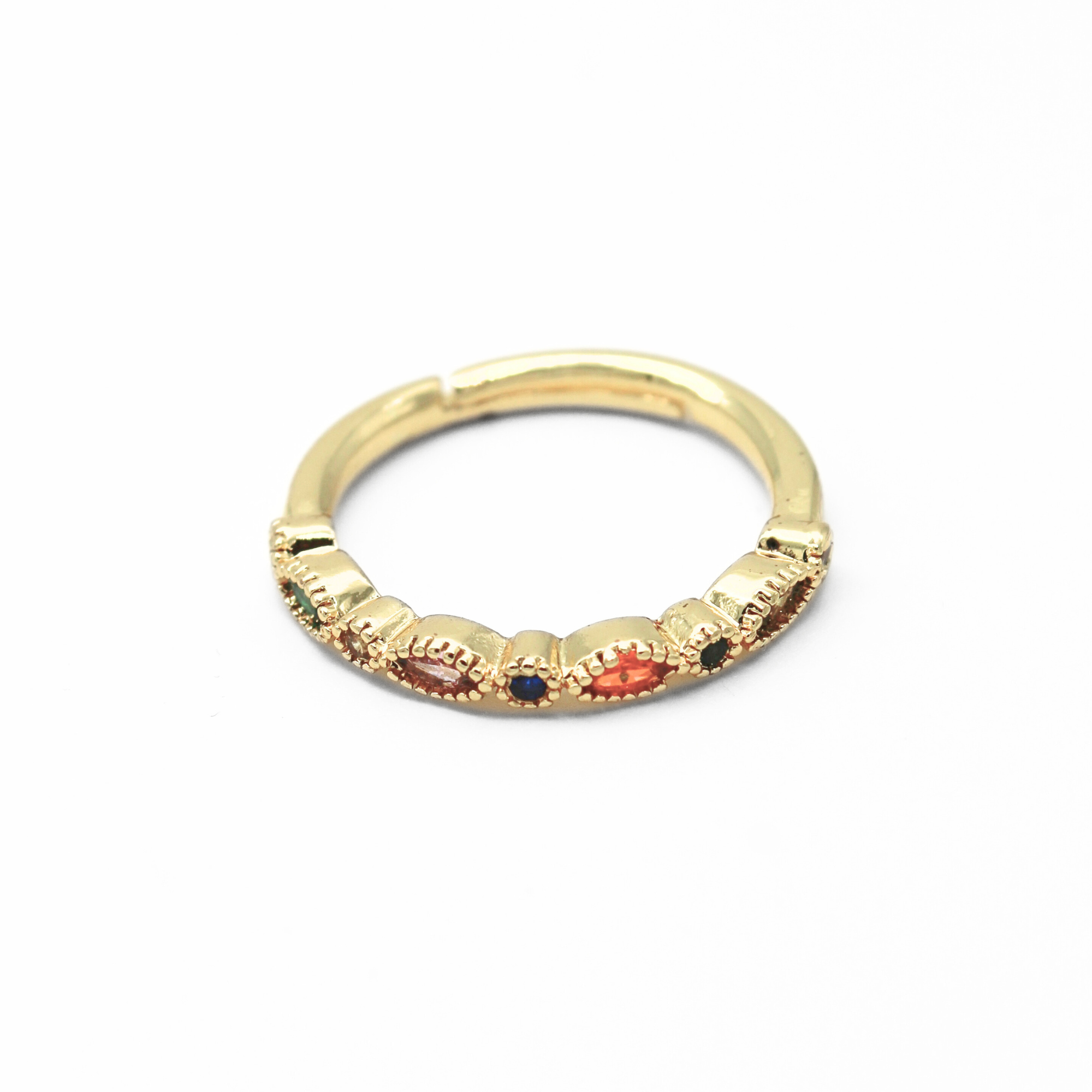 Glitter Please - Ring - Edelstahl - verstellbar