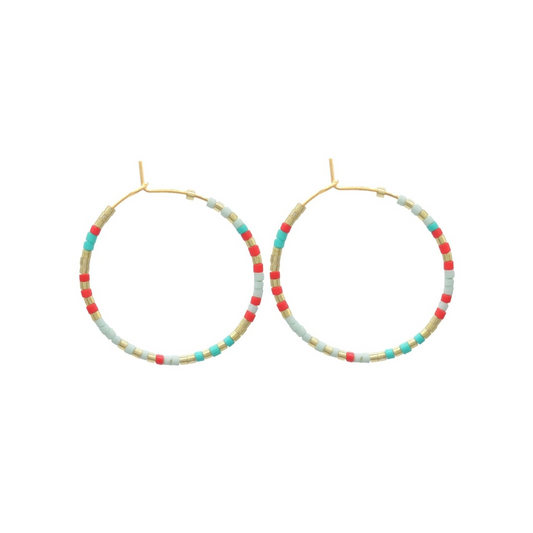 Maui - Boucles d'oreilles - Acier inoxydable