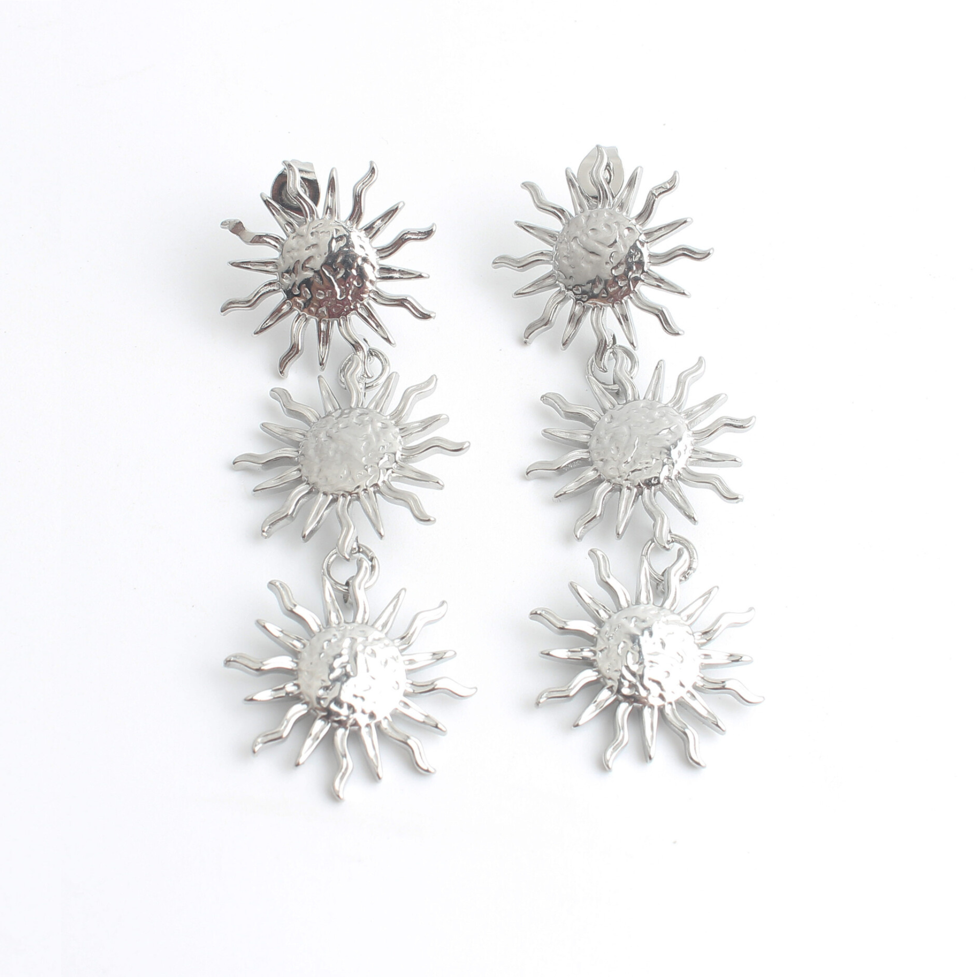 Sunflower Madness - Boucles d'oreilles - Acier inoxydable