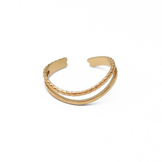 Mirthe - Anillo - Acero inoxidable - Ajustable