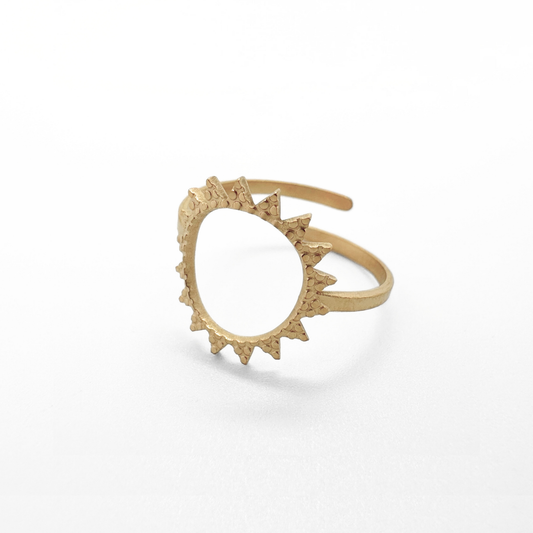 Sweet Sun - Anillo - Acero inoxidable - Ajustable