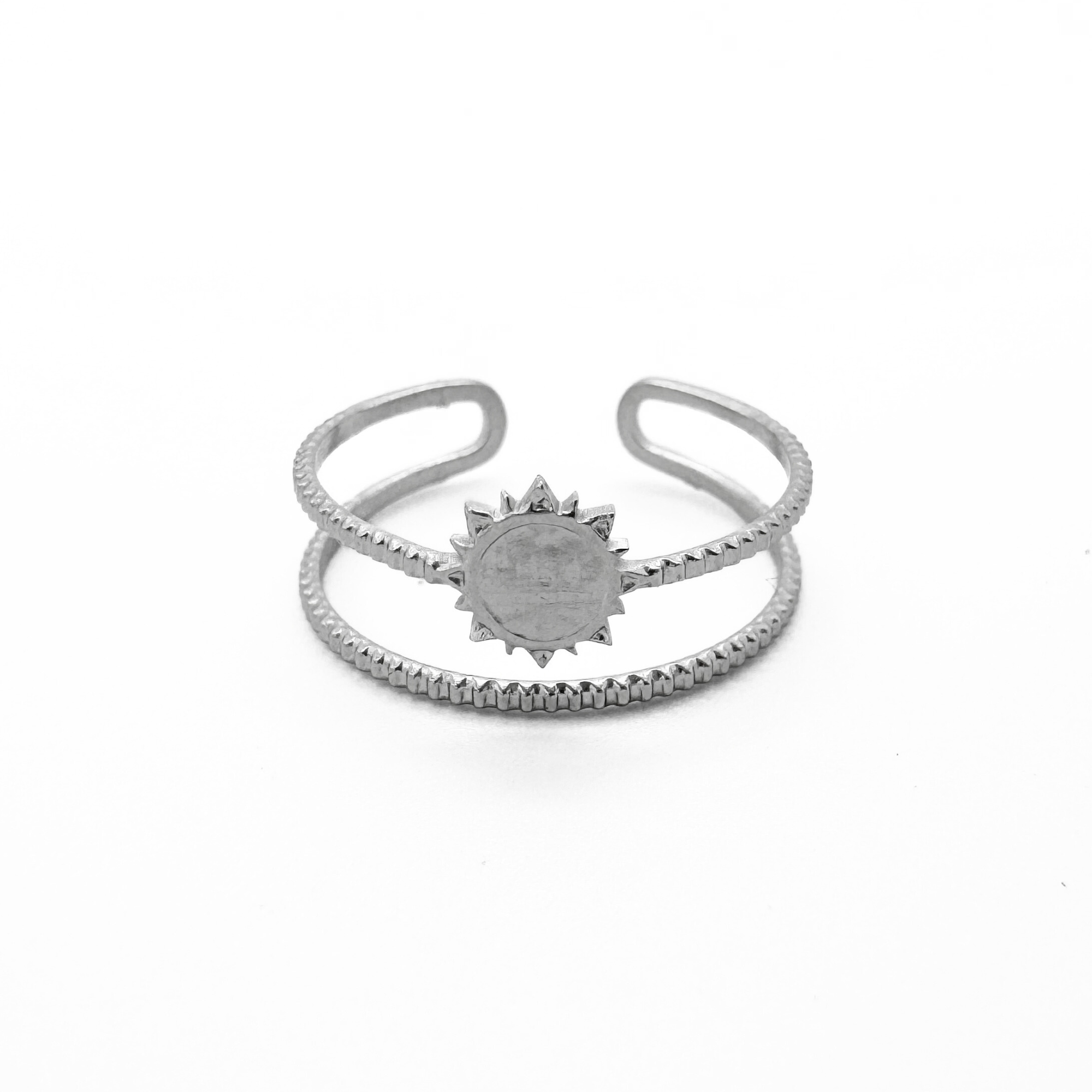 Alicia - Anillo - Acero inoxidable - Ajustable