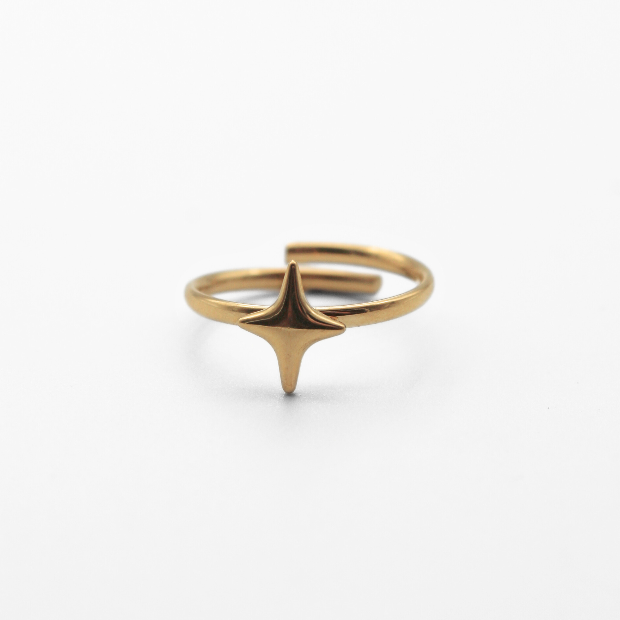 Starly - Anillo - Acero inoxidable - Ajustable