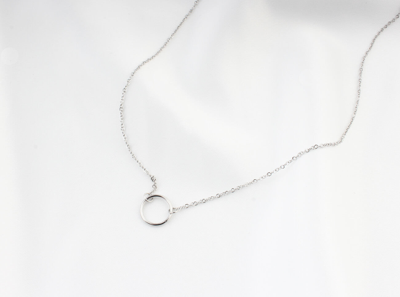 Circle - Ketting - Stainless Steel