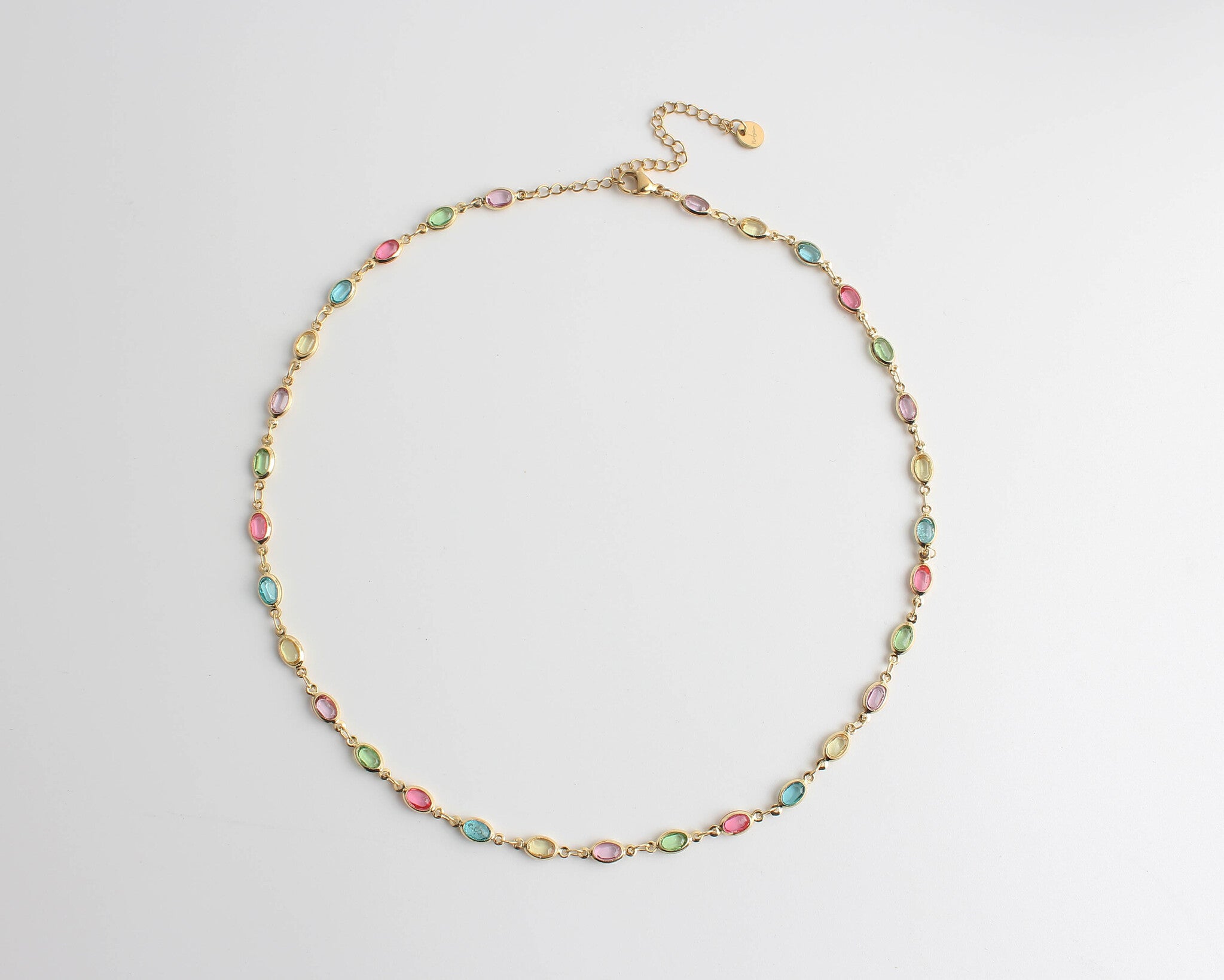 Arc-En-Ciel - Collier - Plaqué