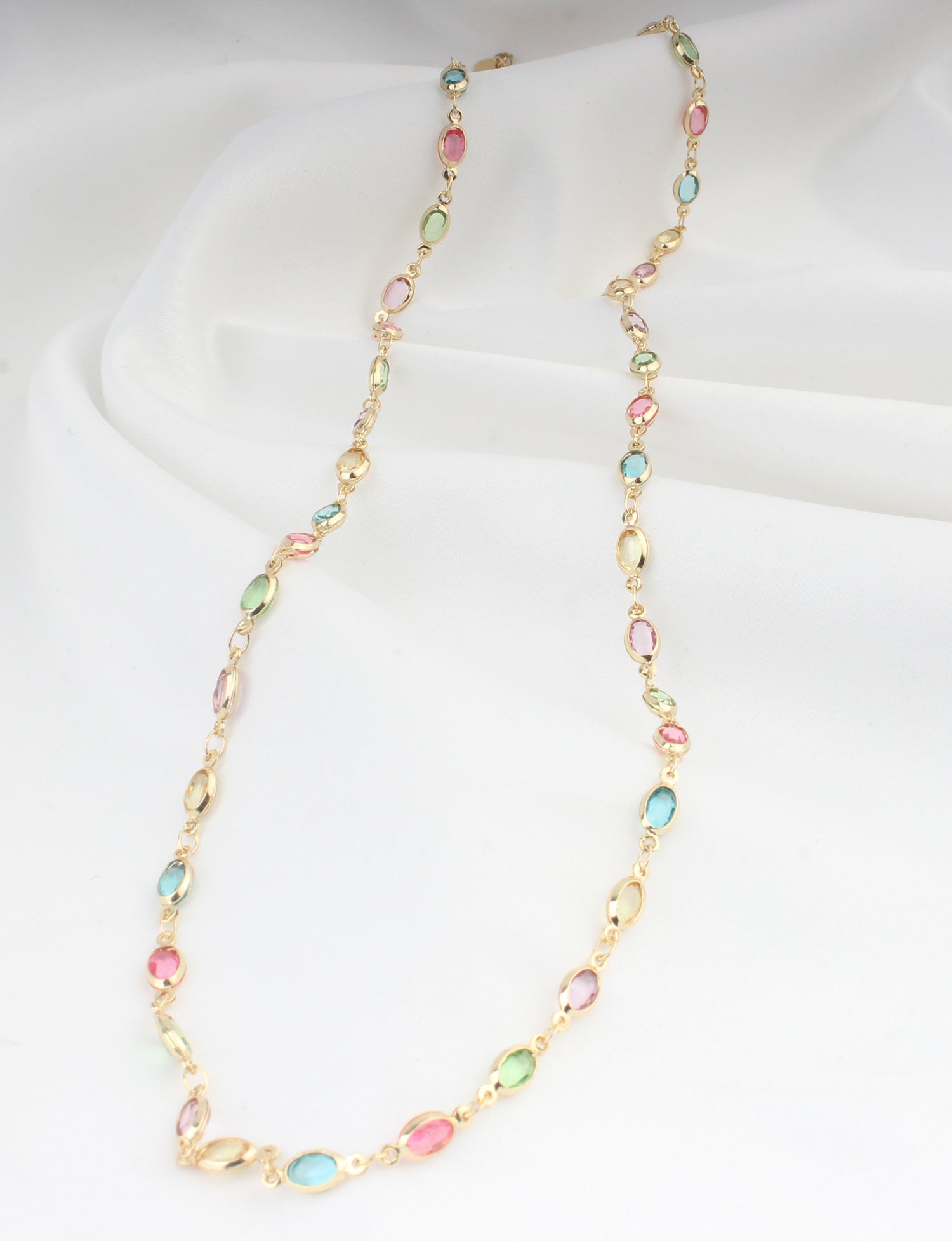 Arc-En-Ciel - Collier - Plaqué