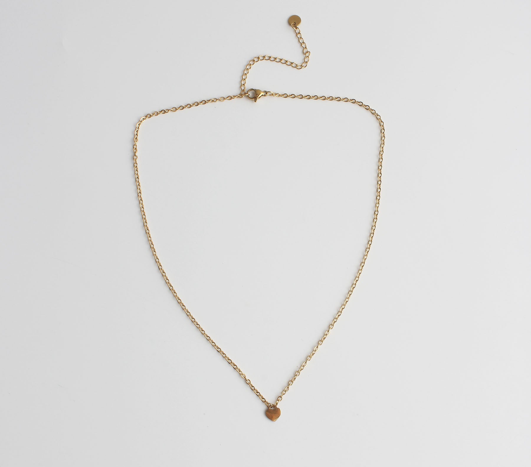 Golden Heart - Ketting - Stainless Steel