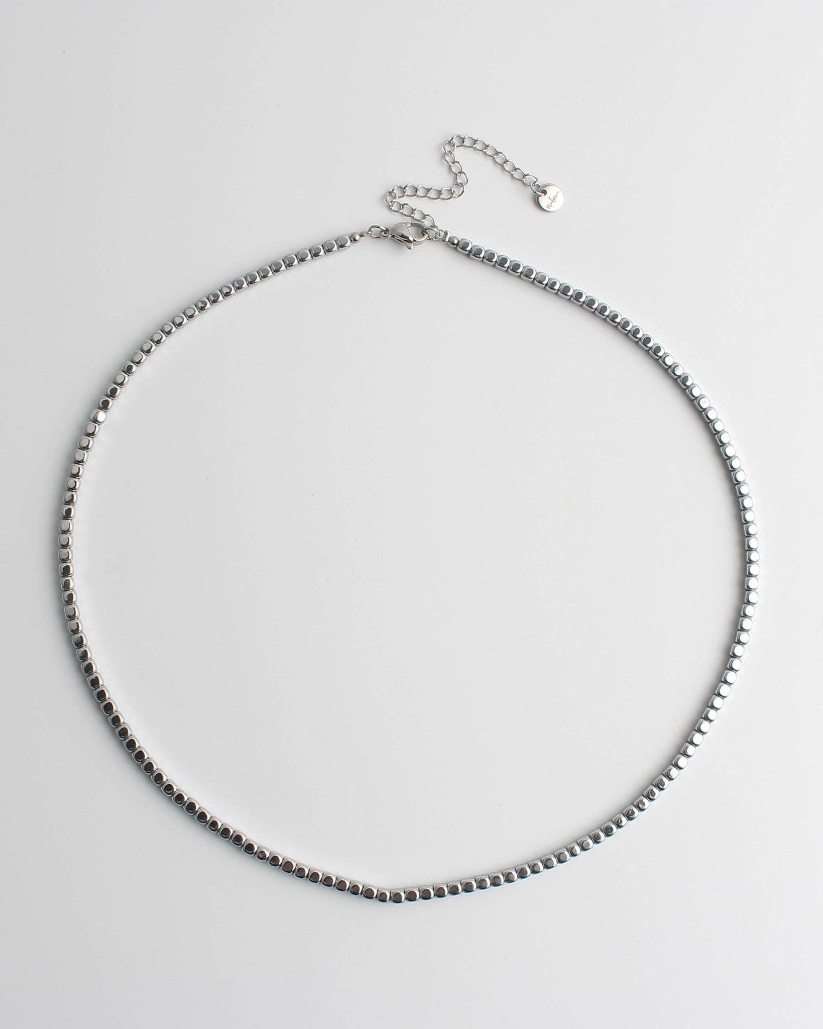 Round Circle - Ketting - Stainless Steel