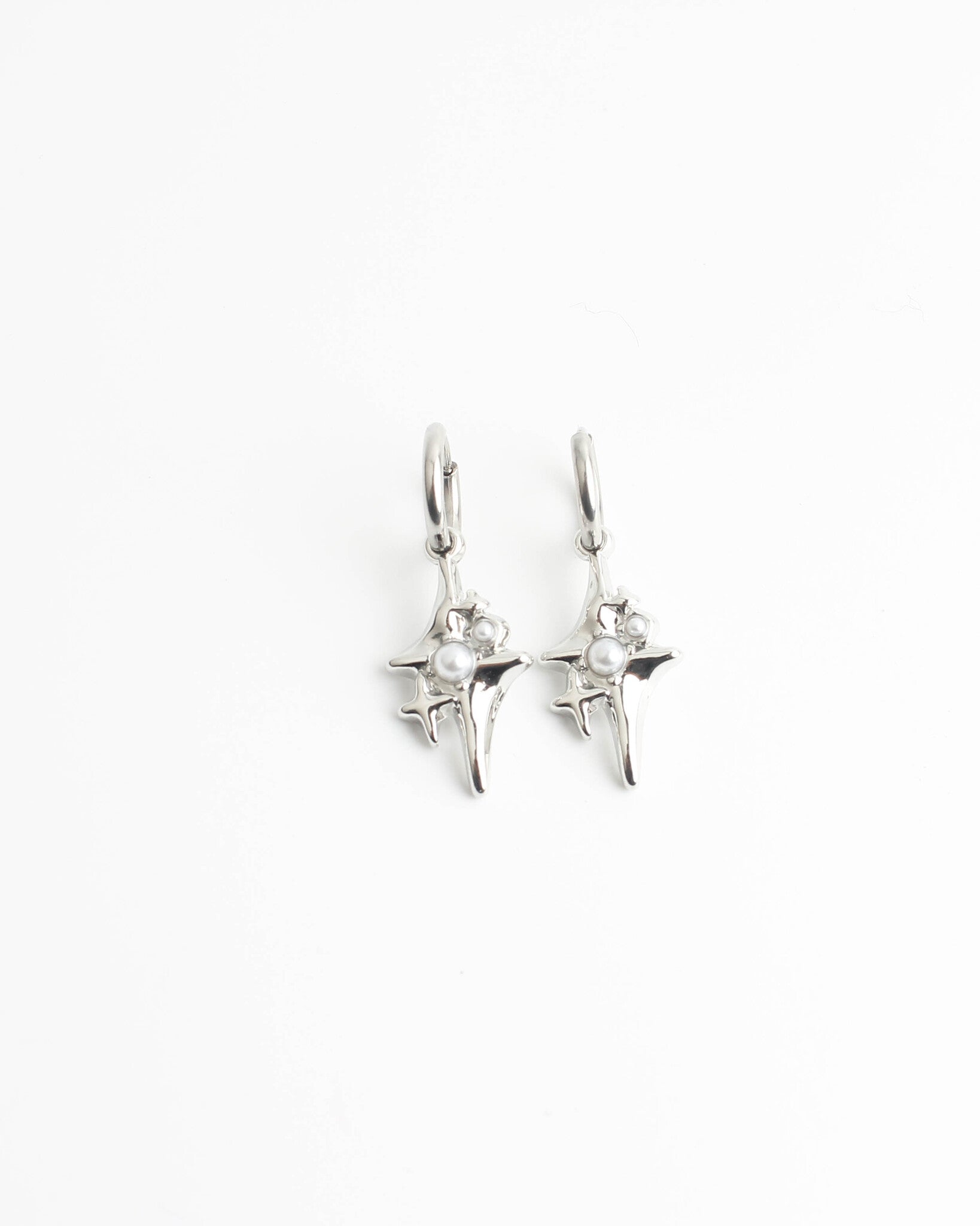 Superstar - Pendientes - Acero inoxidable