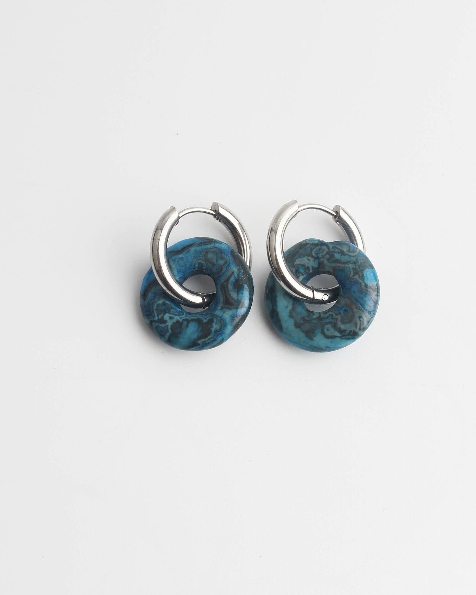 Femme - Earrings - Natural Stone - Stainless Steel