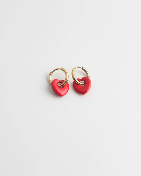 Beau - Pendientes - Acero inoxidable