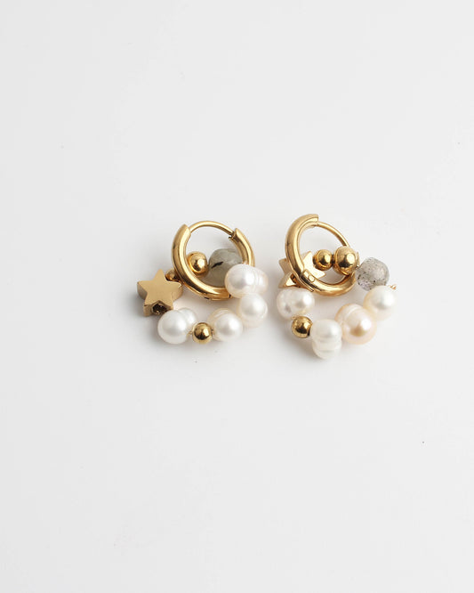 Starlover - Pendientes - Acero inoxidable