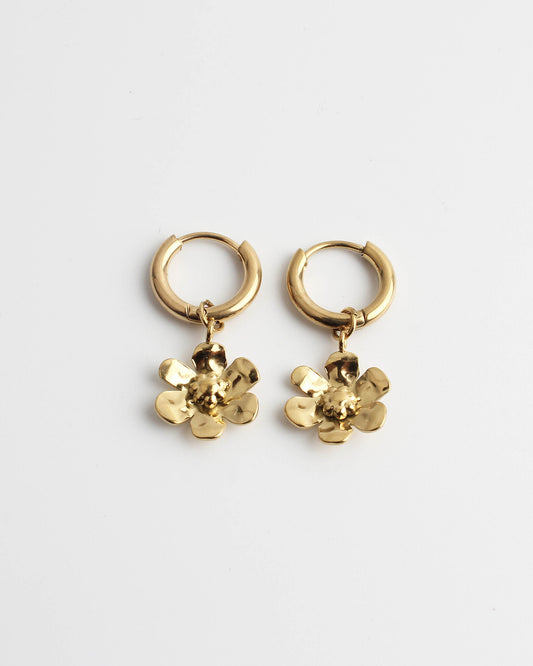 Kae Flower - Pendientes - Acero inoxidable