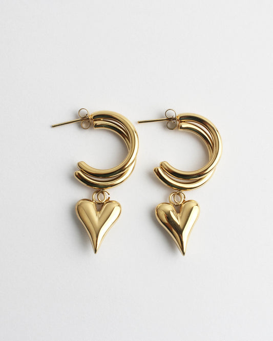 Lovely - Boucles d'oreilles - Acier inoxydable