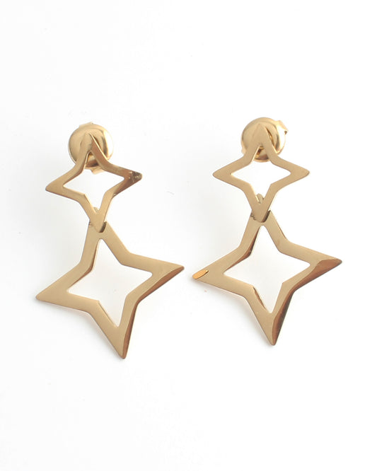 Nisrine - Earrings - Stainless Steel