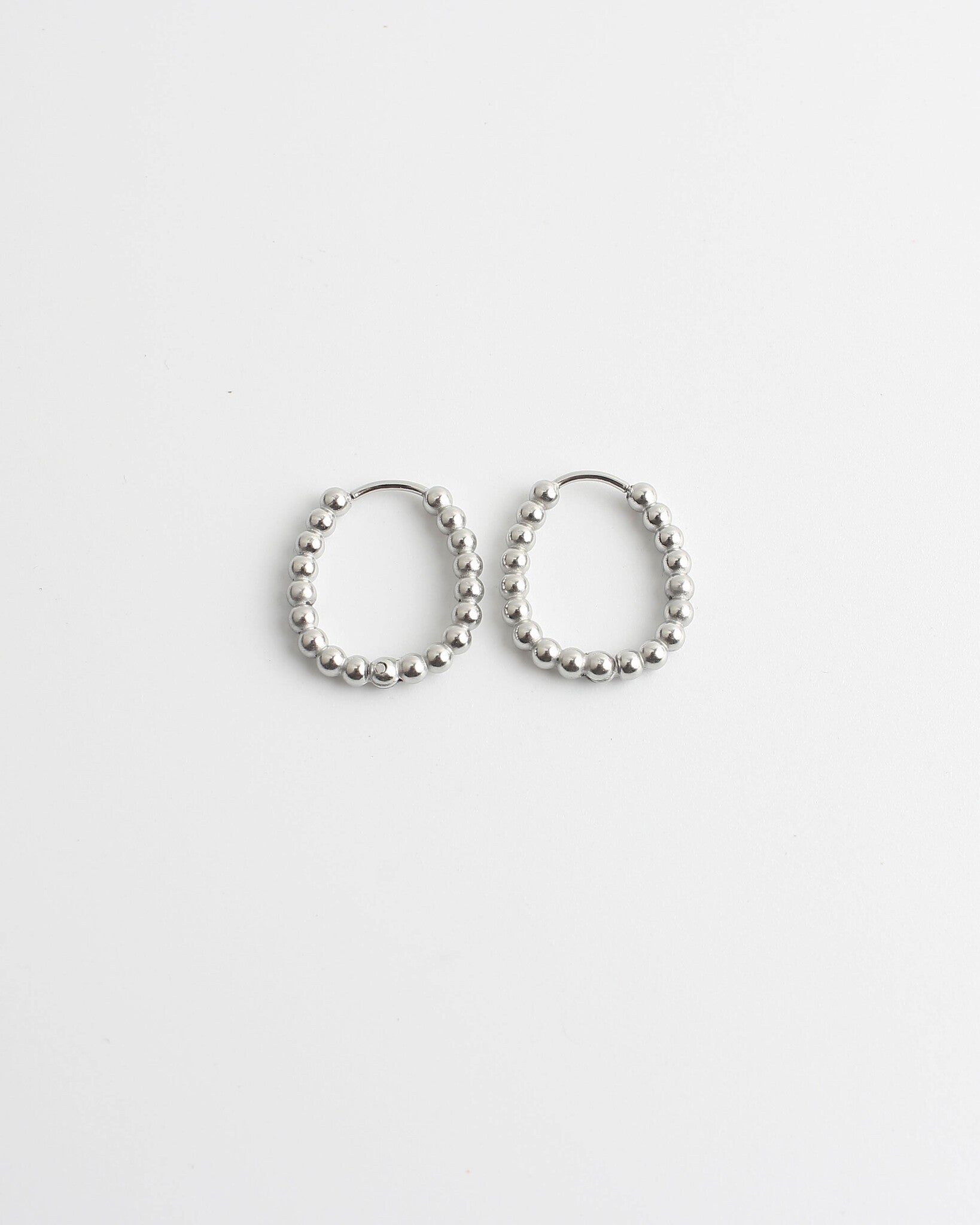 Big Dotted Julia - Pendientes - Acero inoxidable