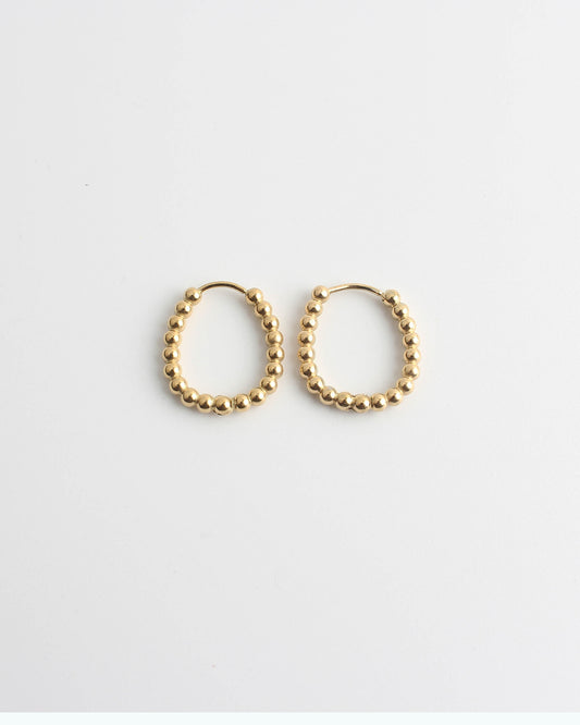 Big Dotted Julia - Pendientes - Acero inoxidable