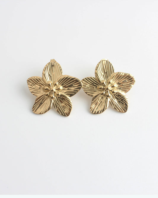 Fleur - Pendientes - Acero inoxidable