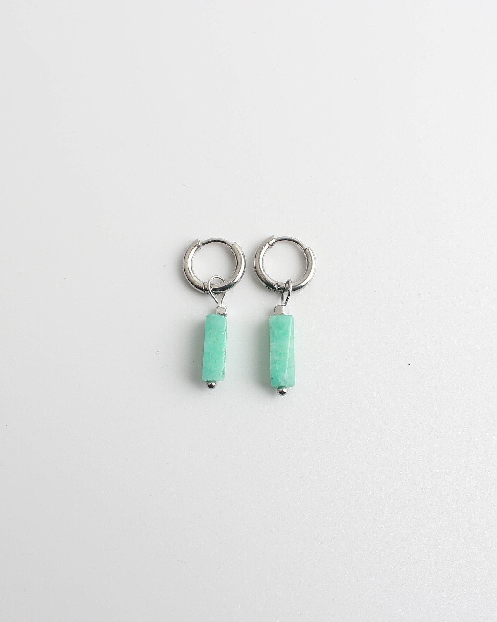 Dora - Earrings - Natural Stone - Stainless Steel