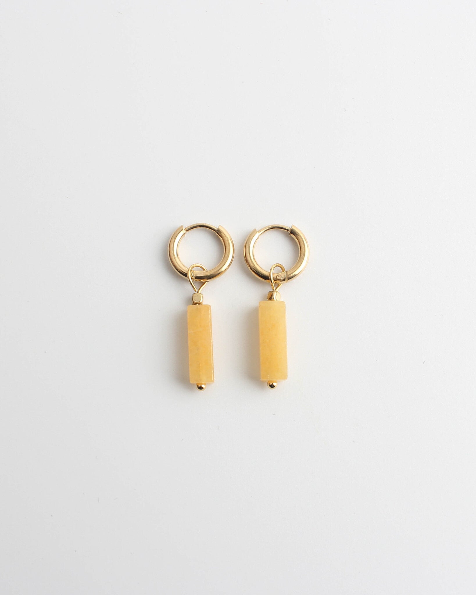 Dora - Earrings - Natural Stone - Stainless Steel