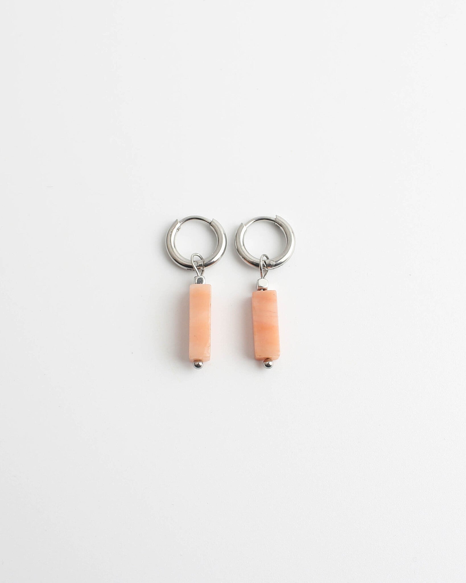 Dora - Earrings - Natural Stone - Stainless Steel