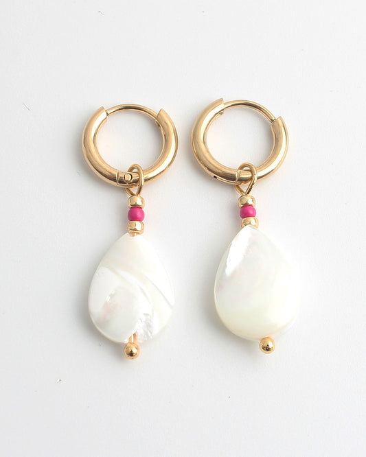 Sweet Shell - Pendientes - Acero inoxidable