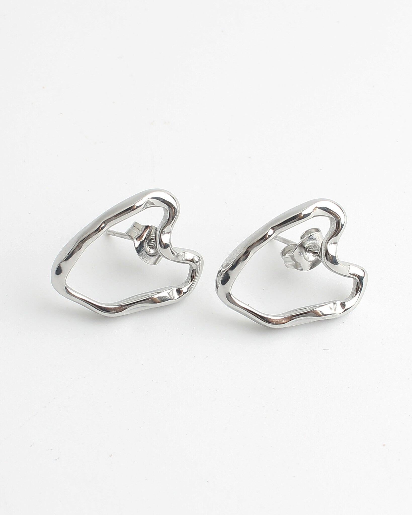 Heart Love - Boucles d'oreilles - Acier inoxydable