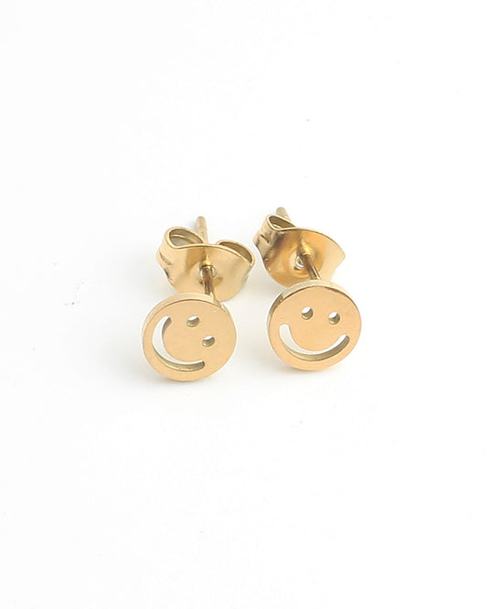 Smile - Pendientes - Acero inoxidable