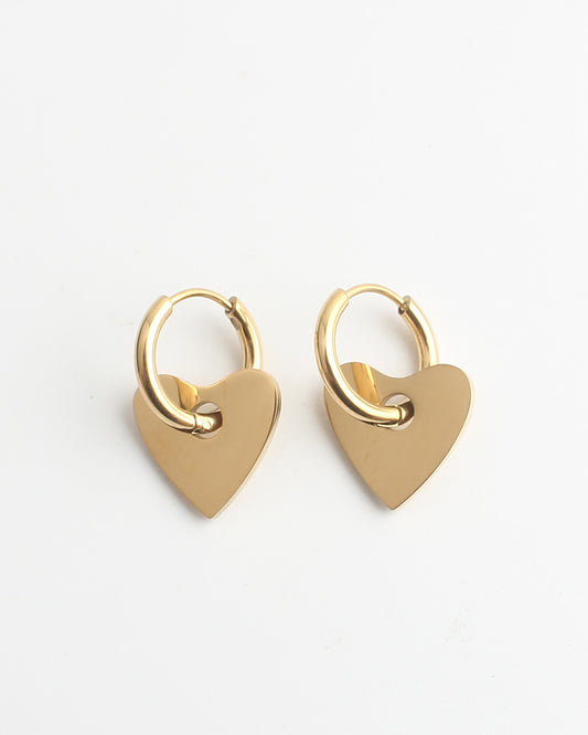 True Love - Pendientes - Acero inoxidable