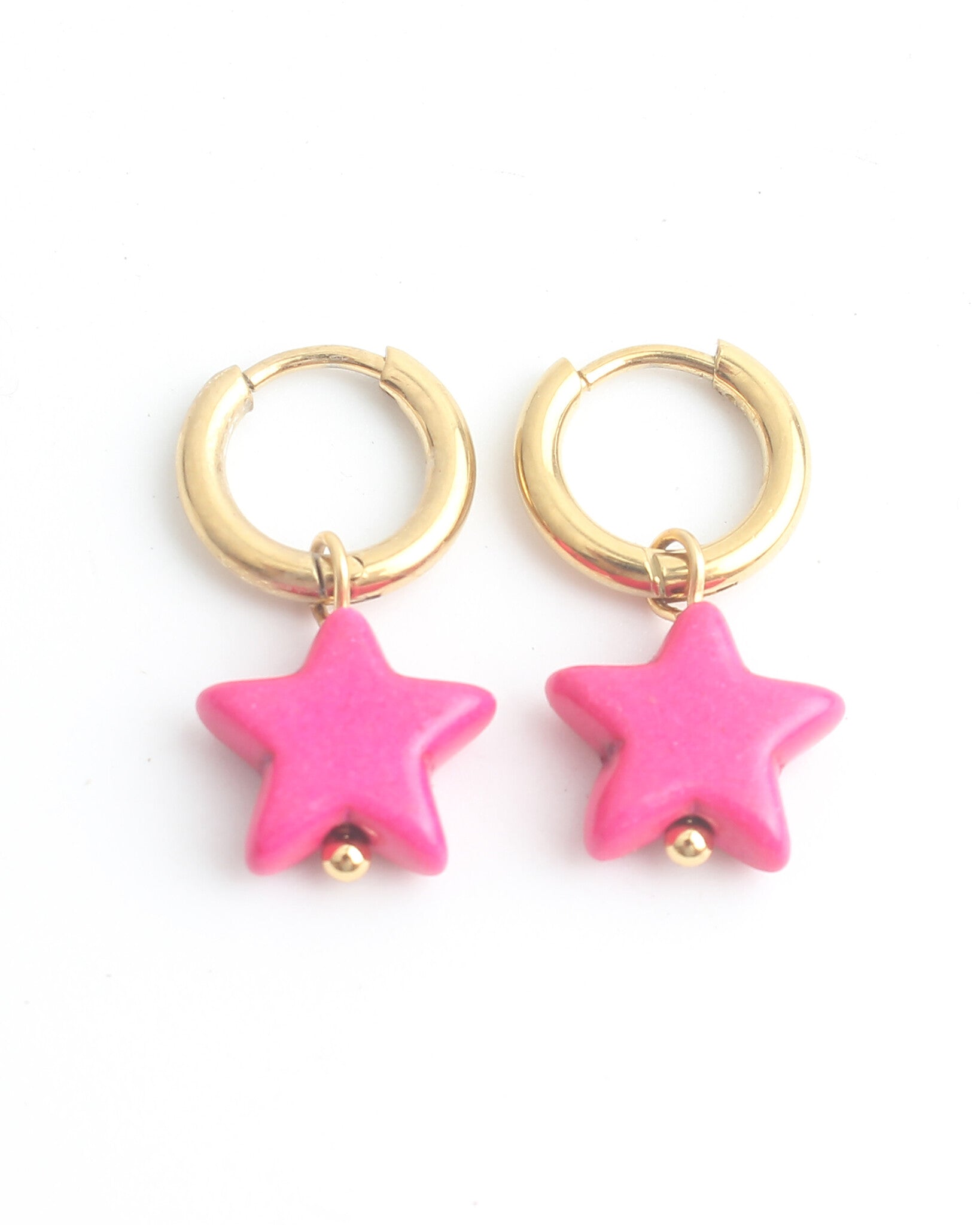 Bright Star - Pendientes - Acero inoxidable