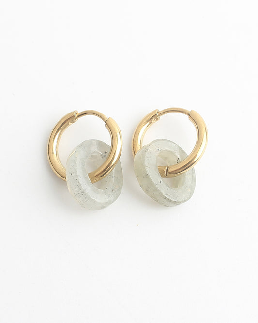 Yela - Boucles d'oreilles - Acier inoxydable