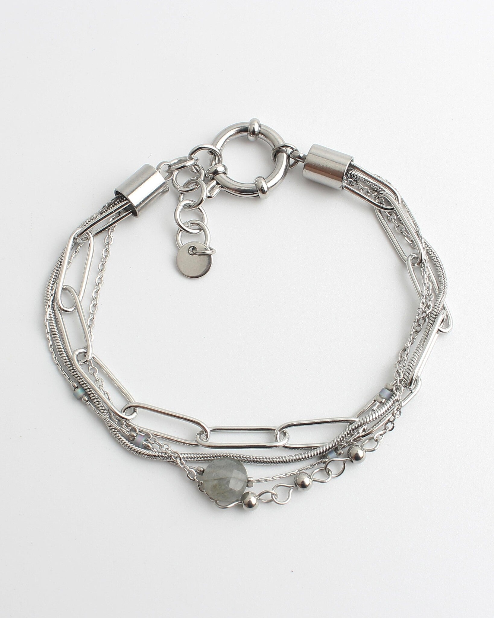 Eloise - Pulsera - 4 capas - Acero inoxidable