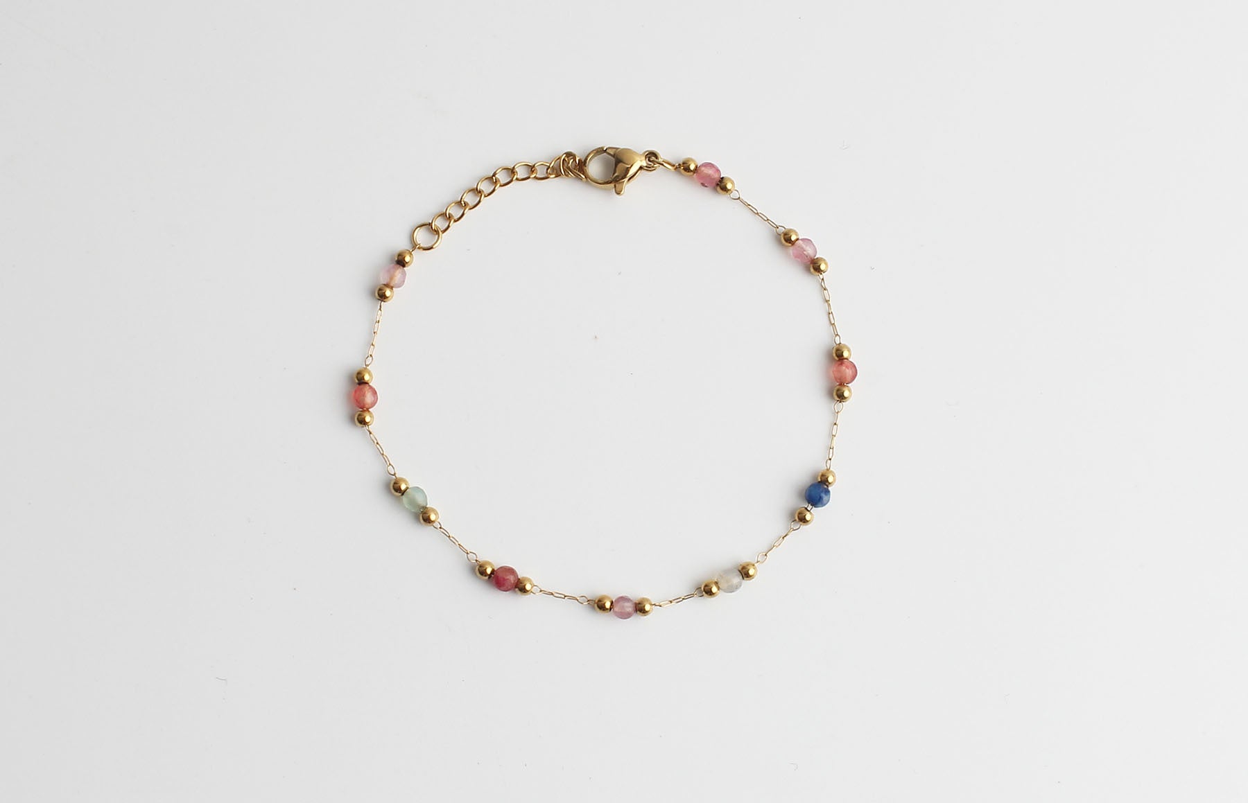 Sophia - Bracelet - Pierre naturelle - Acier inoxydable