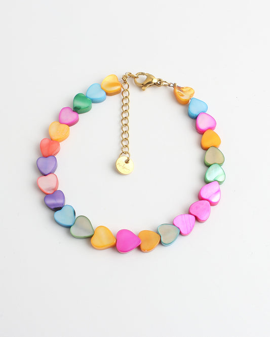 Heart To Heart - Pulsera - Acero inoxidable