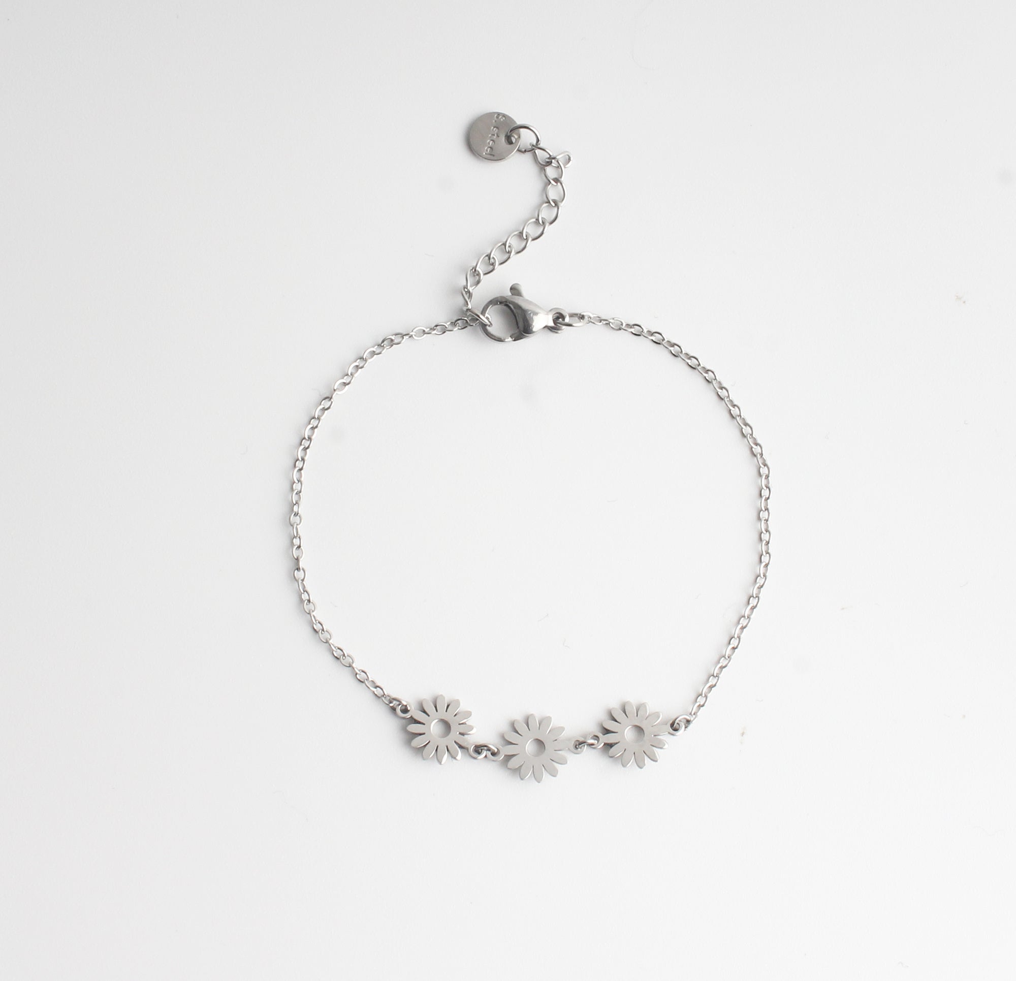 Daisy Flowers - Pulsera - Acero inoxidable