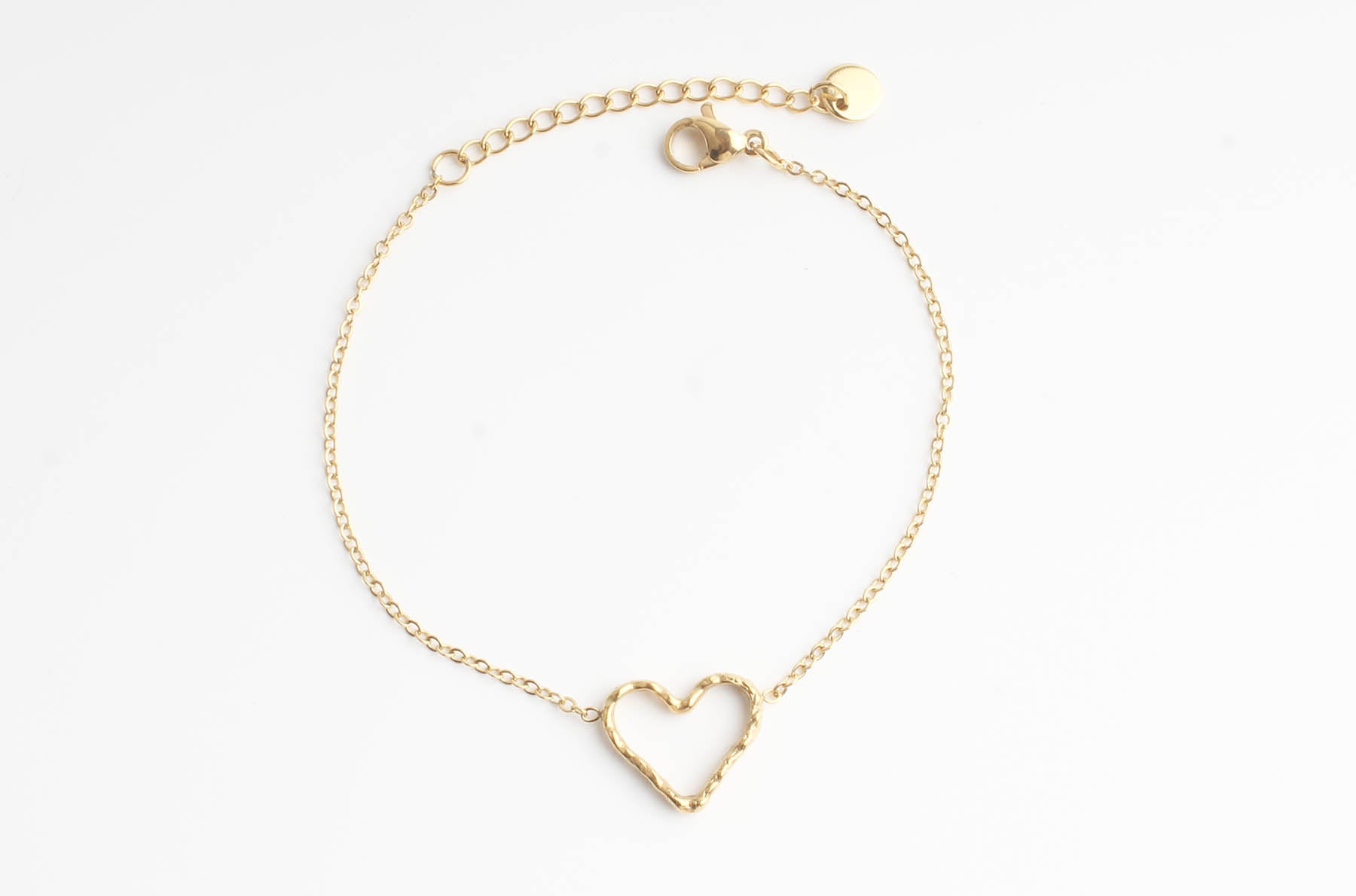 Cuore - Bracciale - Acciaio inossidabile