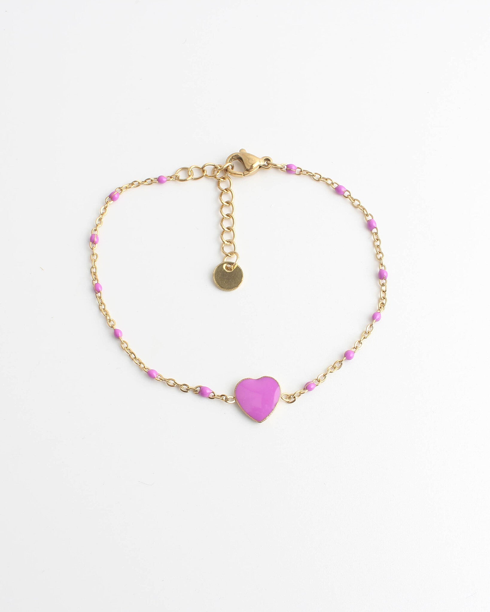 Coeur - Bracelet - Acier inoxydable