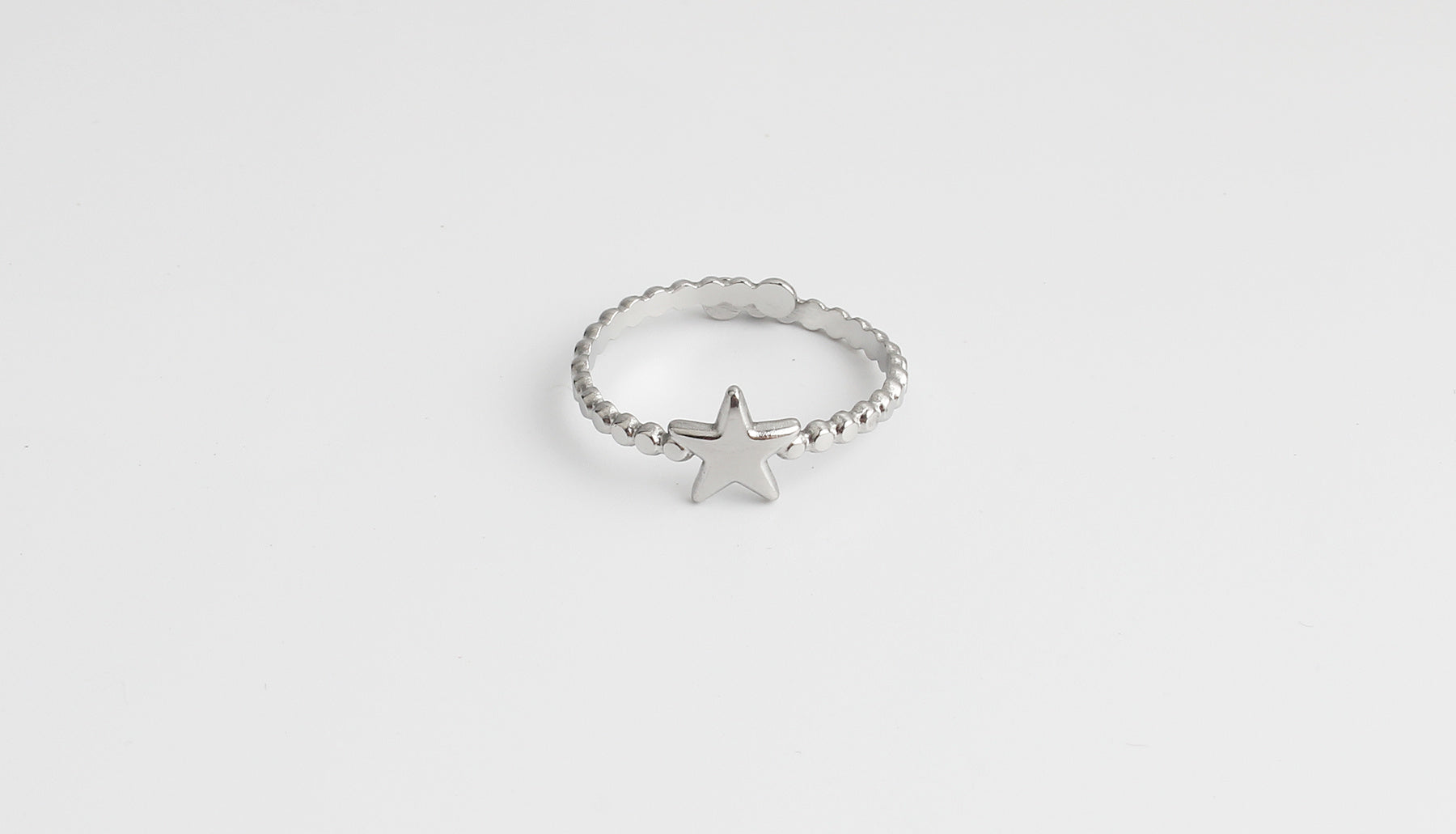 Little Star - Anillo - Acero inoxidable - Ajustable