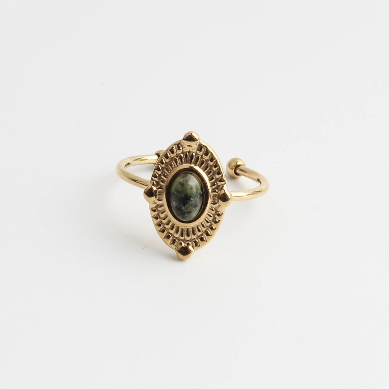 Livia - Ring - Edelstahl - Verstellbar