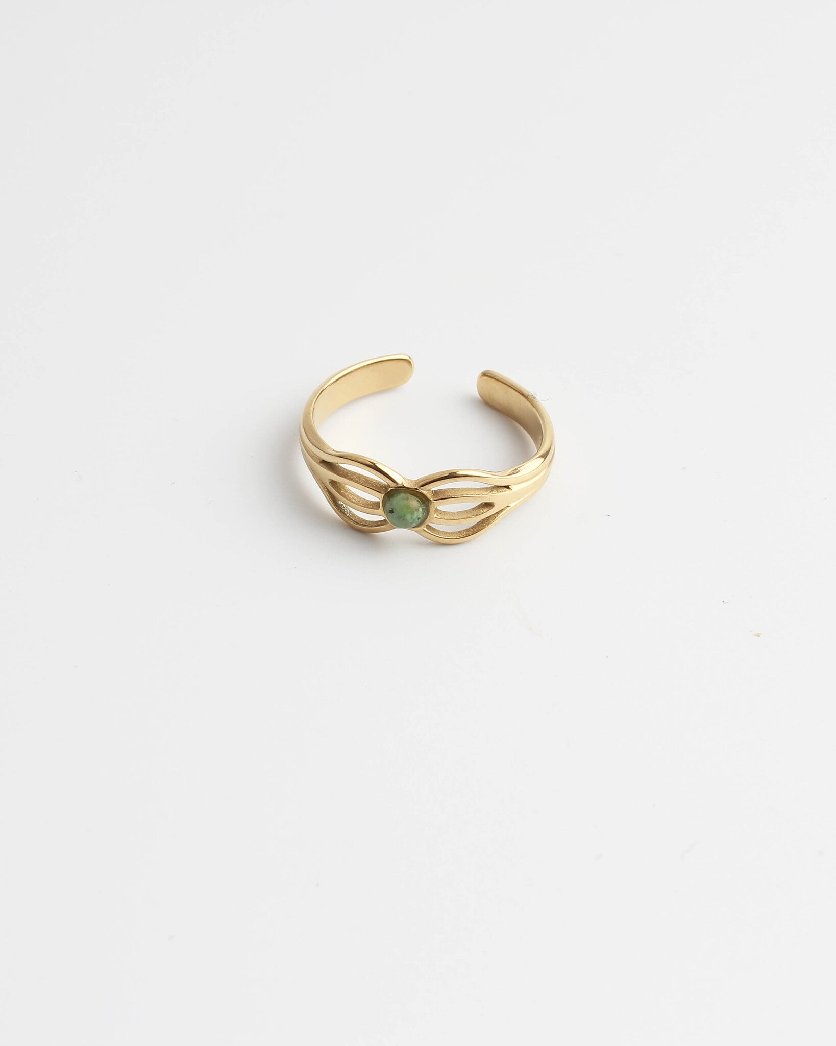 Camille - Ring - Edelstahl - verstellbar