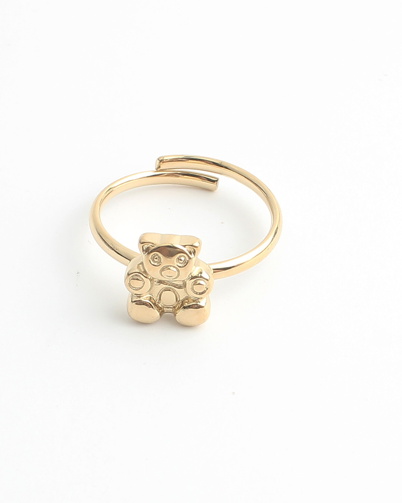 Teddy - Anillo - Acero inoxidable - Ajustable