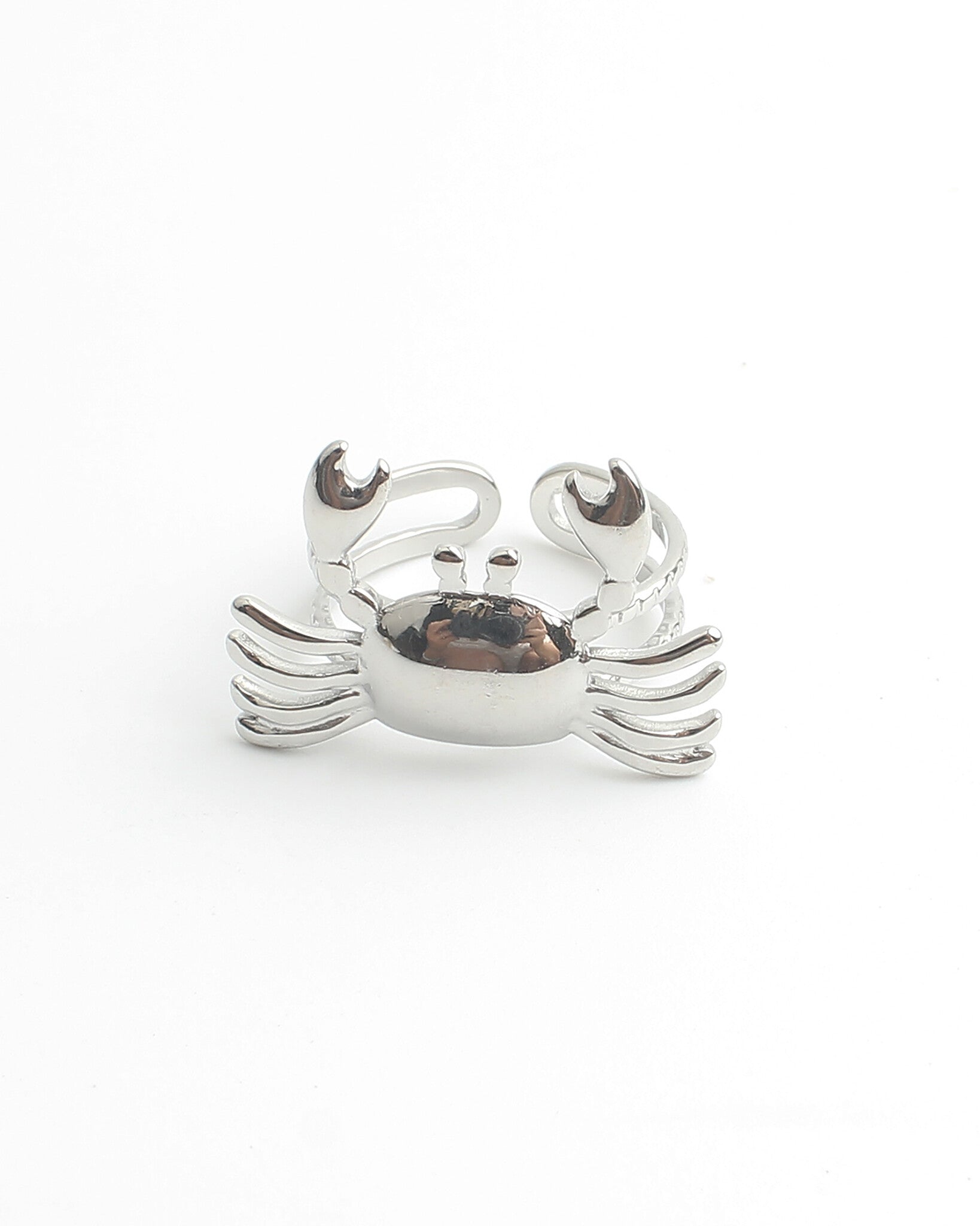 Crabby - Ring - Stainless Steel - Verstelbaar