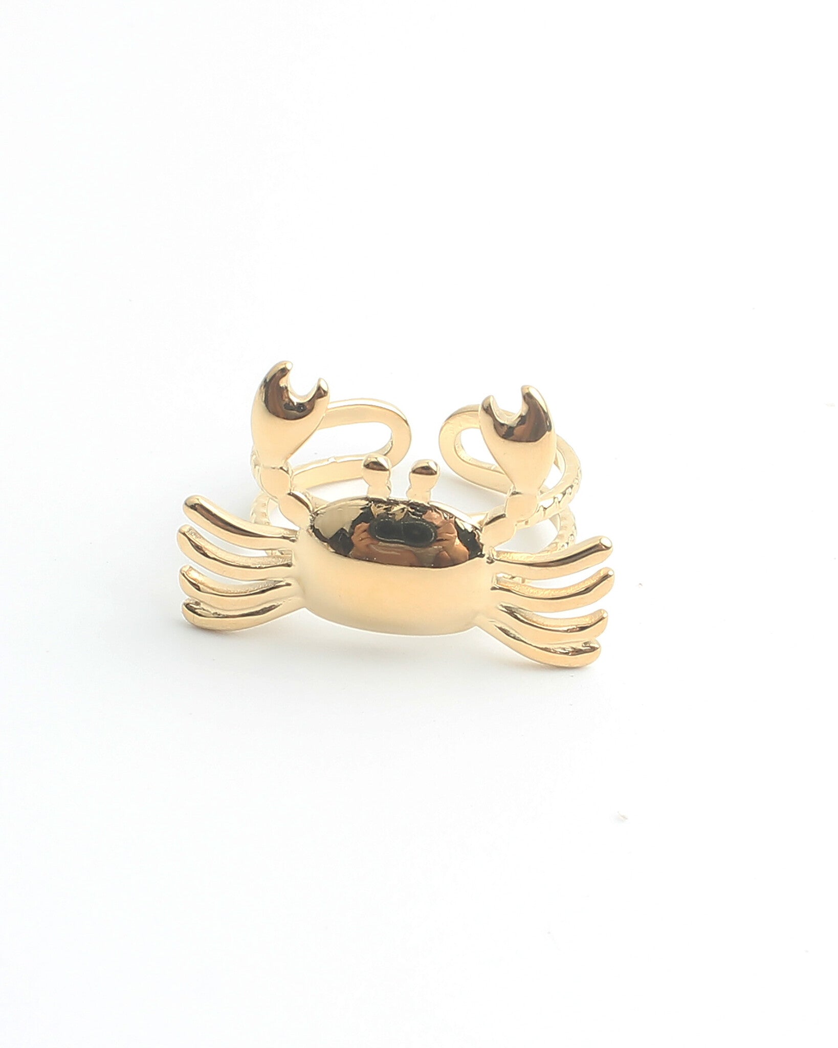 Crabby - Ring - Edelstahl - Verstellbar