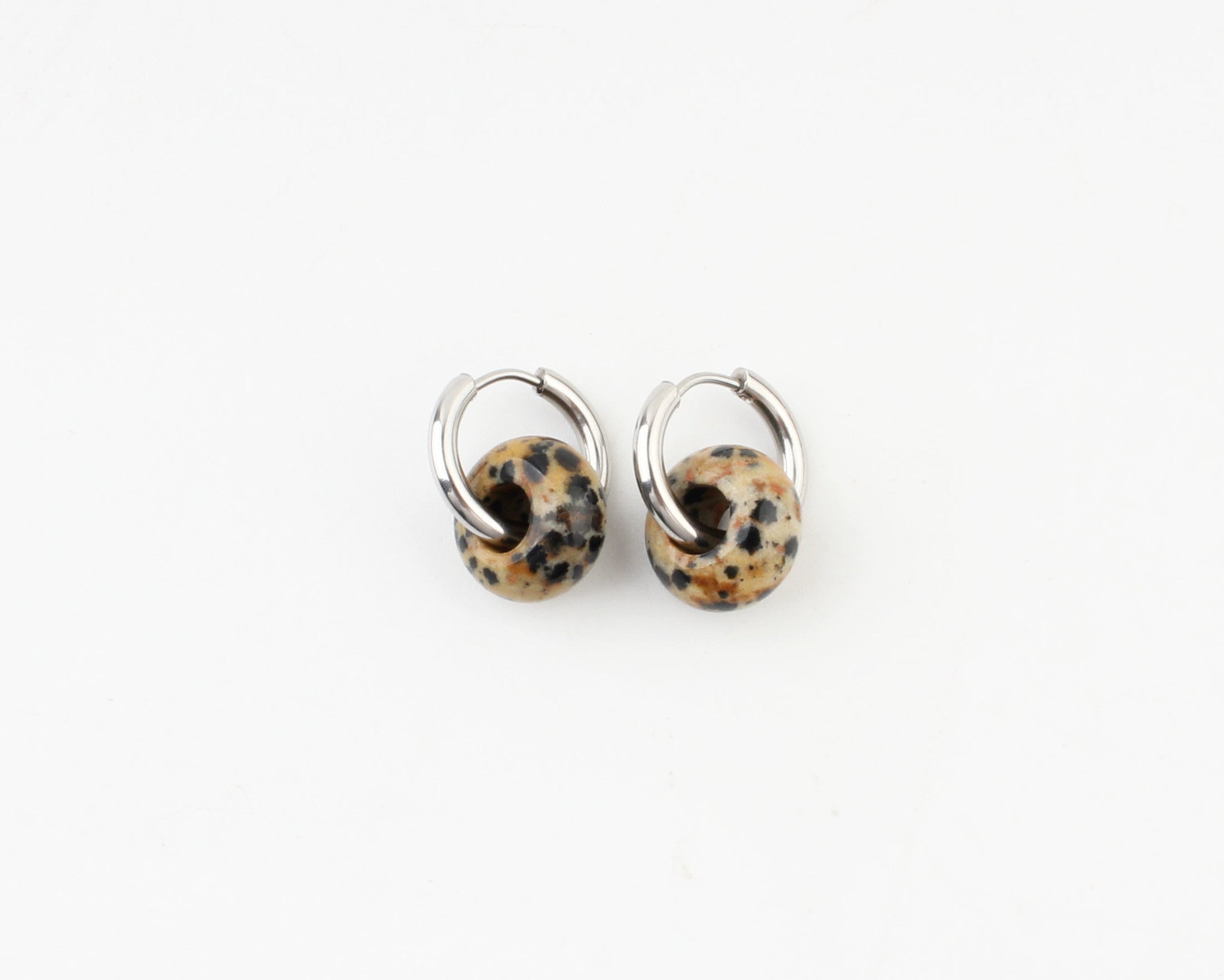 Femme - Earrings - Natural Stone - Stainless Steel