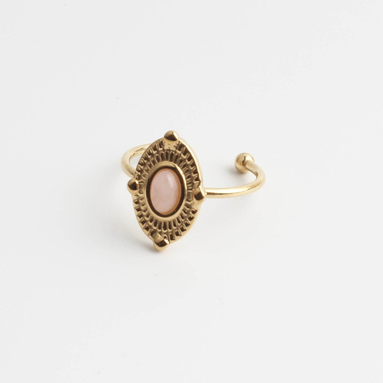 Livia - Anillo - Acero inoxidable - Ajustable