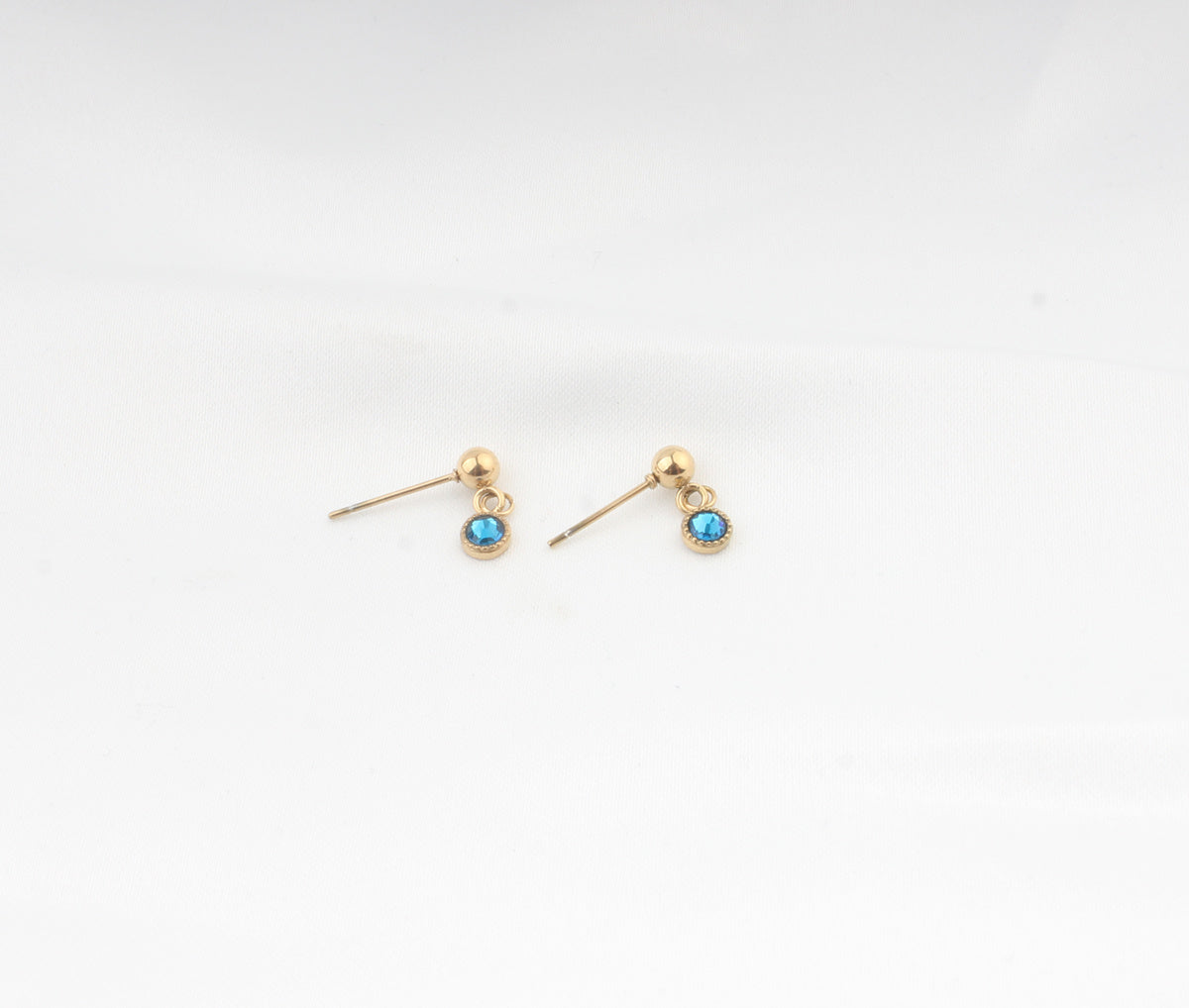 Estrella - Pendientes - Studs - Acero inoxidable