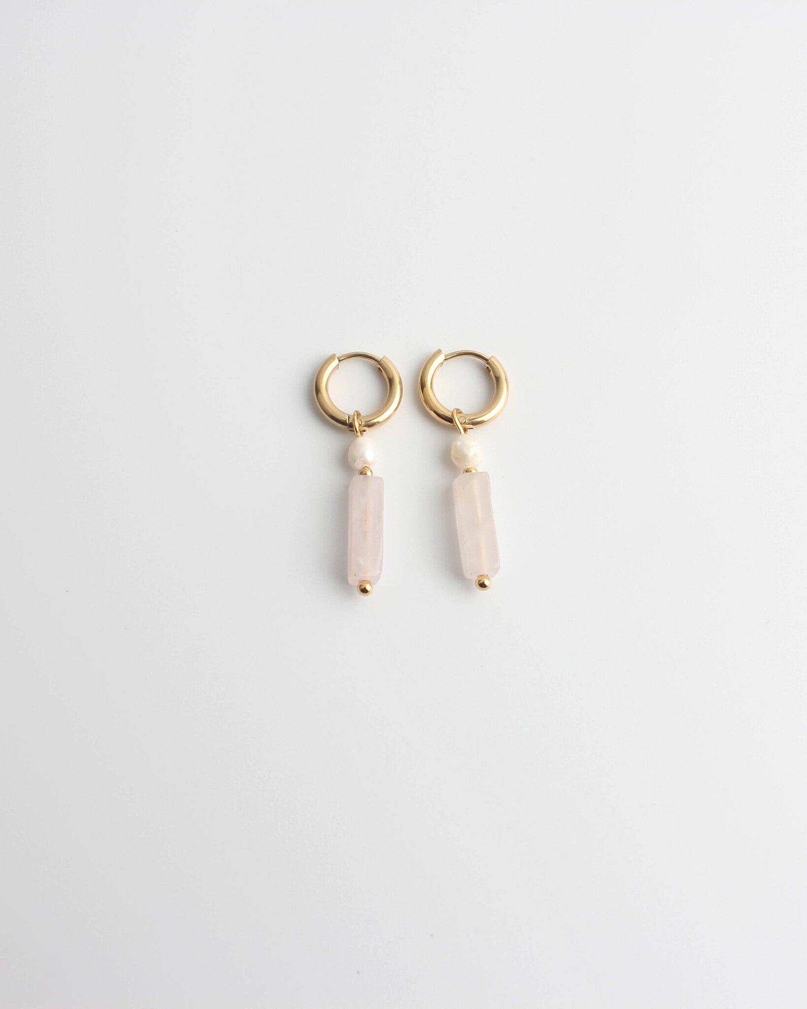 Dora & Pearl - Pendientes - Acero inoxidable