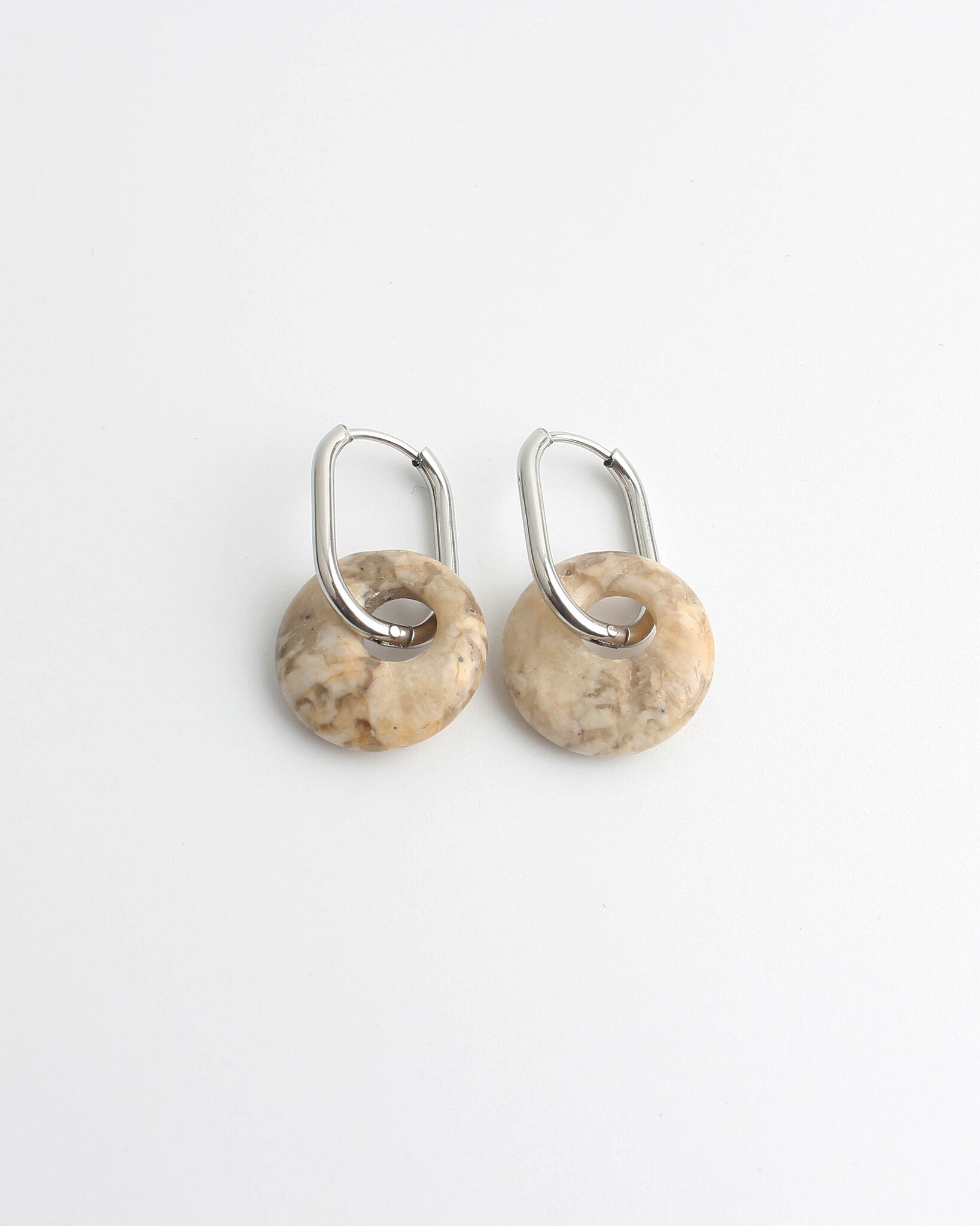 Tirza - Pendientes - Piedra natural - Acero inoxidable