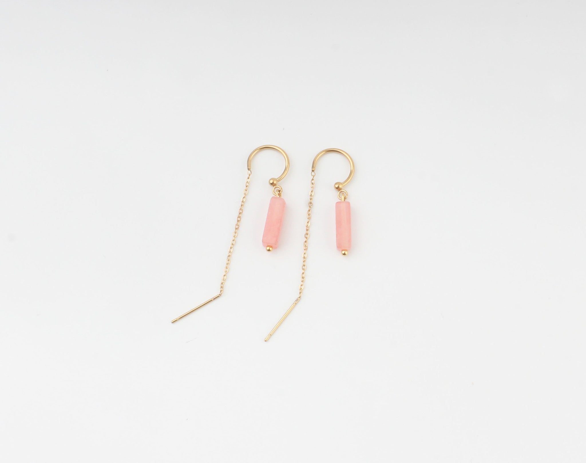 Yaya - Earrings - Natural Stone - Stainless Steel